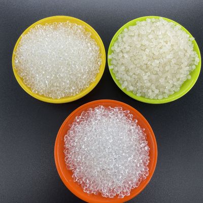 Moldable Plastic Thermoplastic Polymer Pellets Beads Transparent Customized