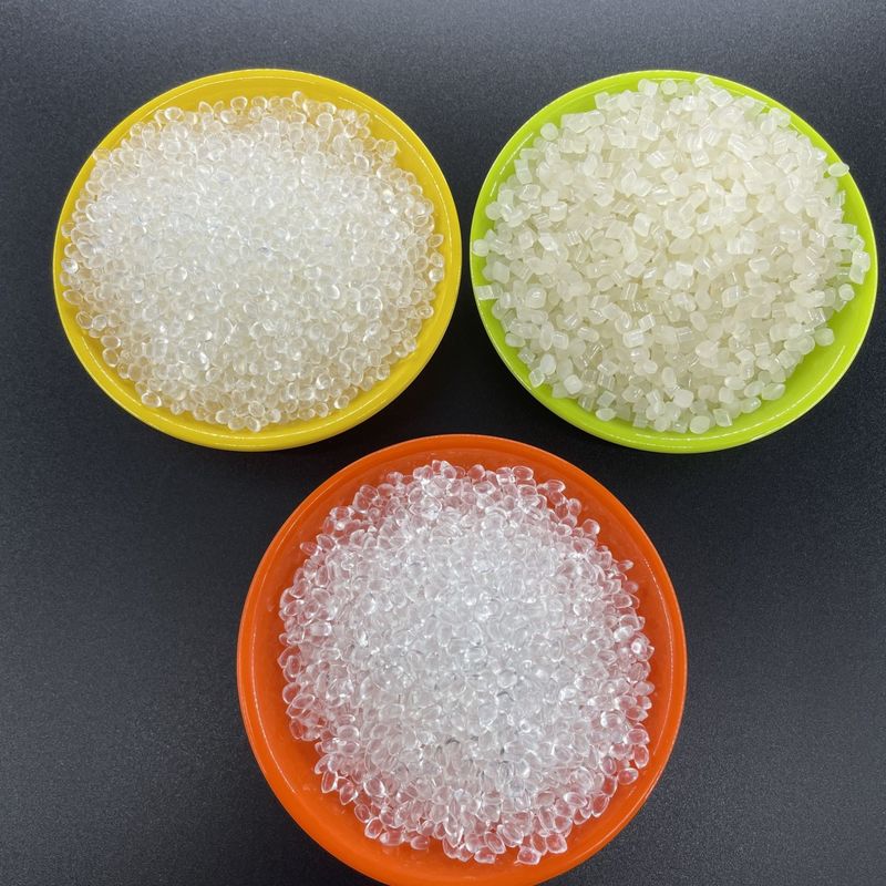 Moldable Plastic Thermoplastic Polymer Pellets Beads Transparent Customized